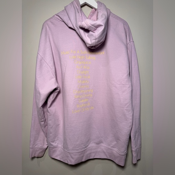 Harry Styles Hoodie Men’s XL | Harry’s House Tour | Lavender Pastel | - Picture 2 of 4